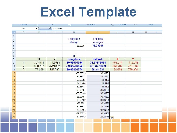 Excel Template 