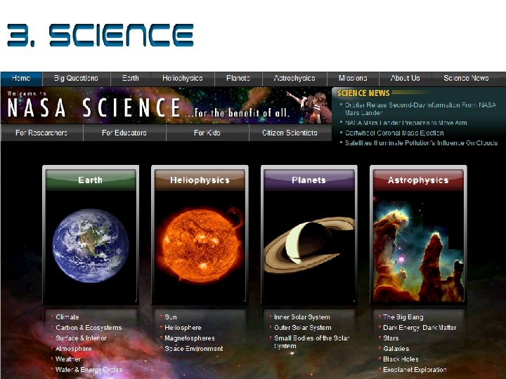 3. Science 