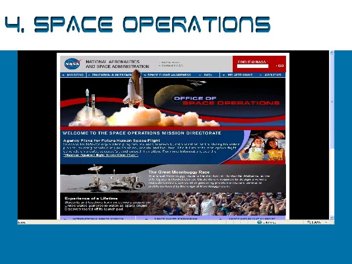 4. Space Operations 