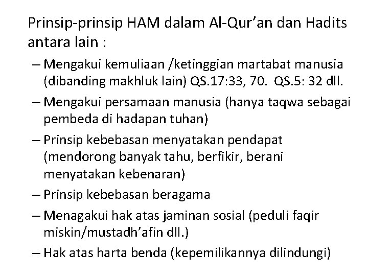 6 Hukum Ham Dan Demokrasi Dalam Islam Konsep
