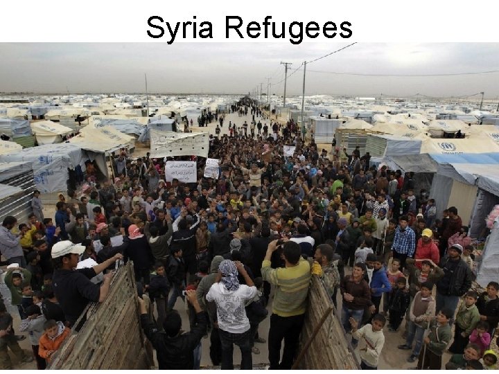 Syria Refugees 