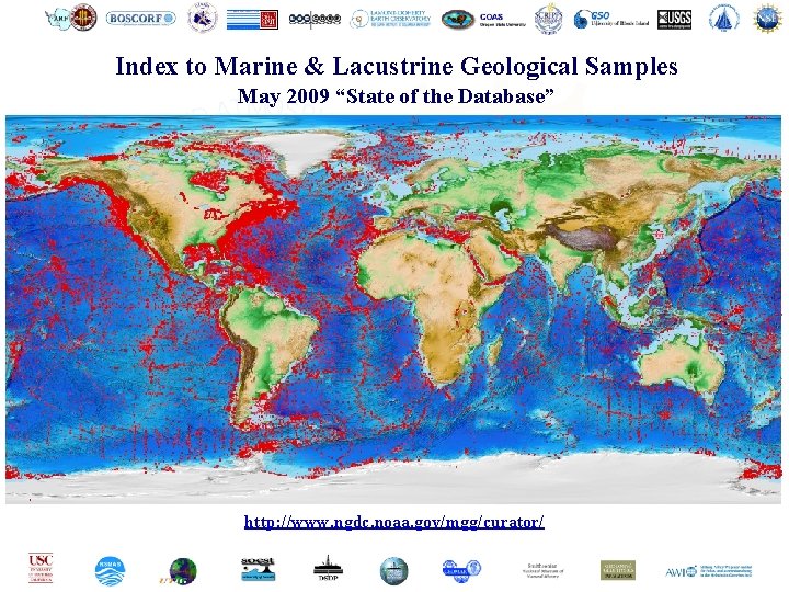 National Geophysical Data Center (NGDC) Index to Marine & Lacustrine Geological Samples May 2009