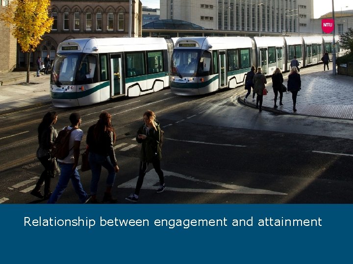 Relationship between engagement and attainment 