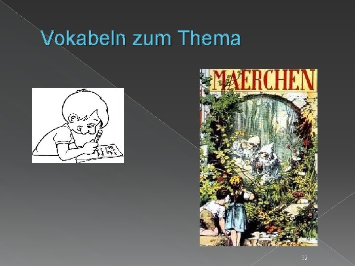 Vokabeln zum Thema 32 