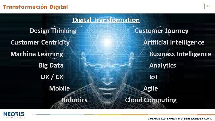 Transformación Digital 11 Digital Transformation Design Thinking Customer Centricity Machine Learning Customer Journey Artificial