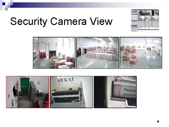 Security Camera View 6 