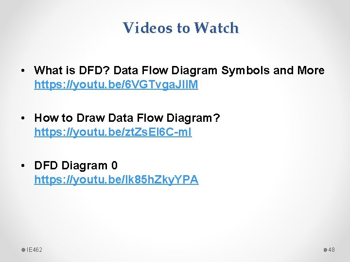 Videos to Watch • What is DFD? Data Flow Diagram Symbols and More https:
