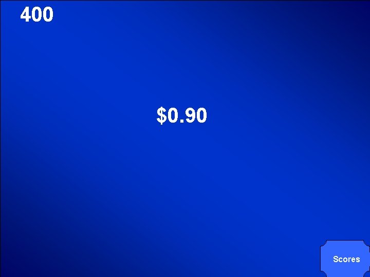 © Mark E. Damon - All Rights Reserved 400 $0. 90 Scores 