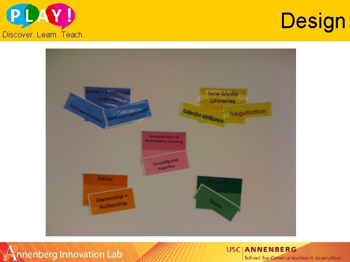 Discover. Learn. Teach. Design 