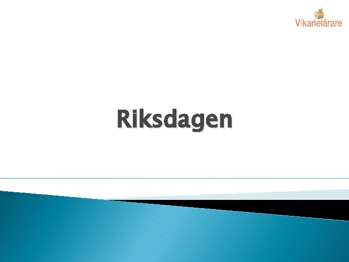 Riksdagen 