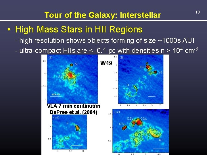 Tour of the Galaxy: Interstellar 10 • High Mass Stars in HII Regions -