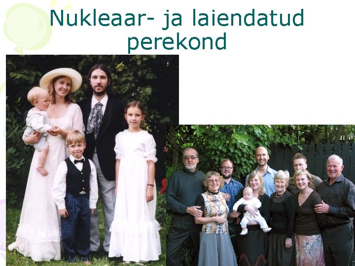 Nukleaar- ja laiendatud perekond 