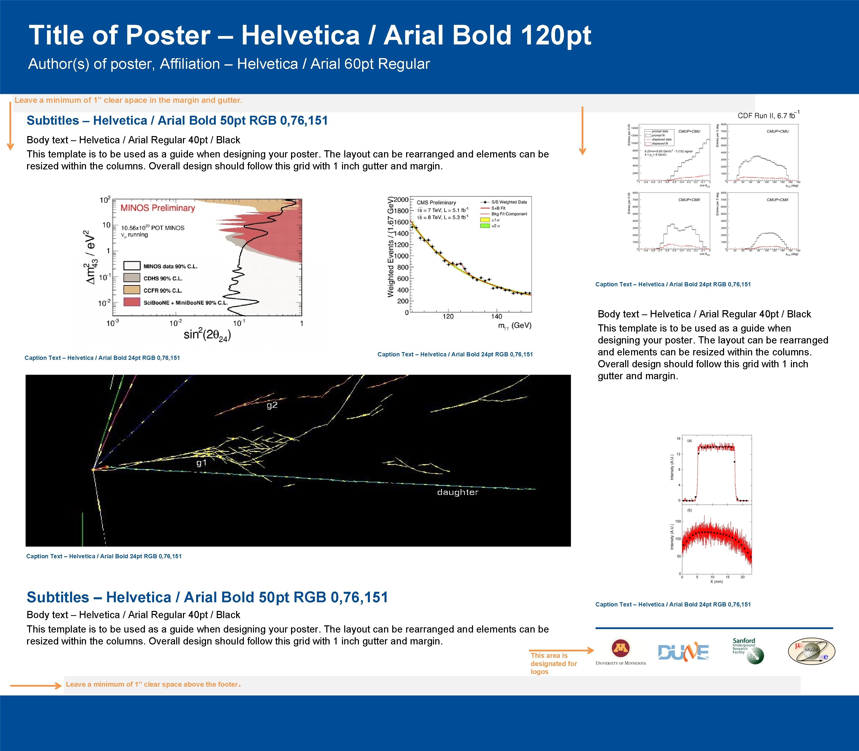 Title of Poster – Helvetica / Arial Bold 120 pt Author(s) of poster, Affiliation