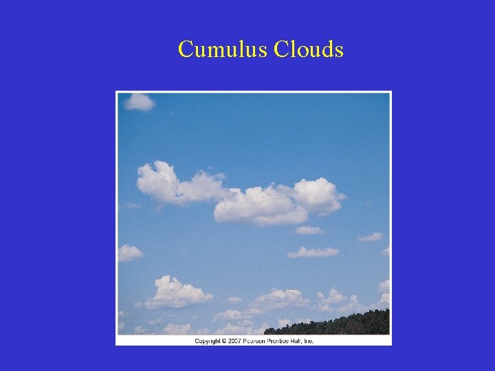 Cumulus Clouds 