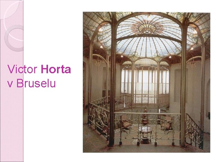 Victor Horta v Bruselu 