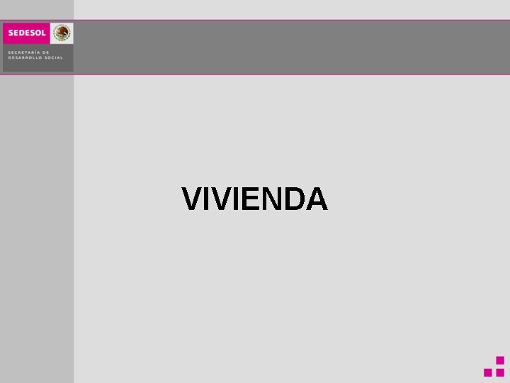 VIVIENDA 