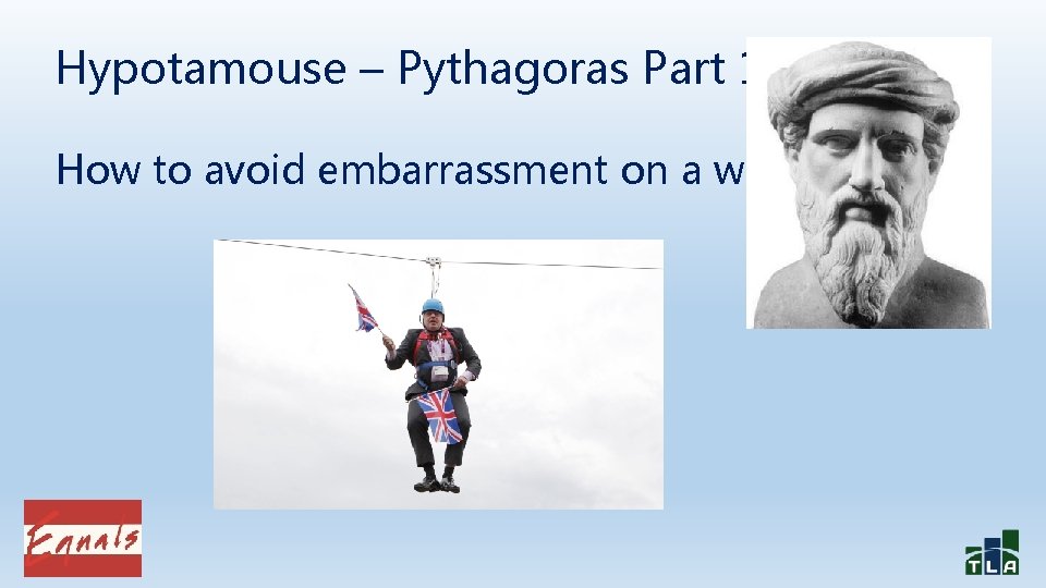Hypotamouse – Pythagoras Part 1 How to avoid embarrassment on a wire. 