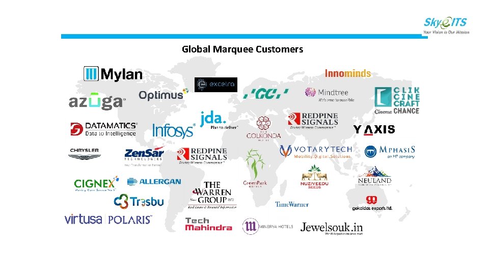 Global Marquee Customers 