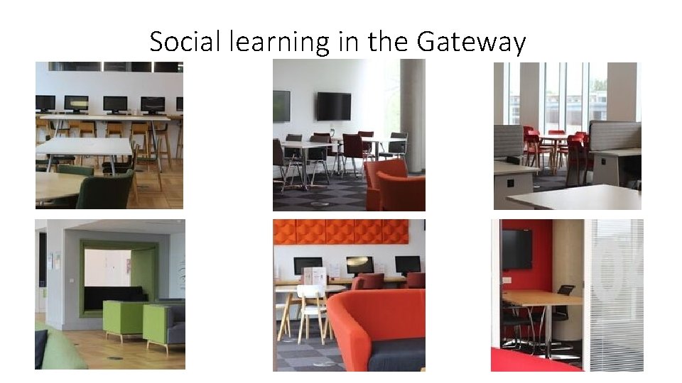 Social learning in the Gateway 