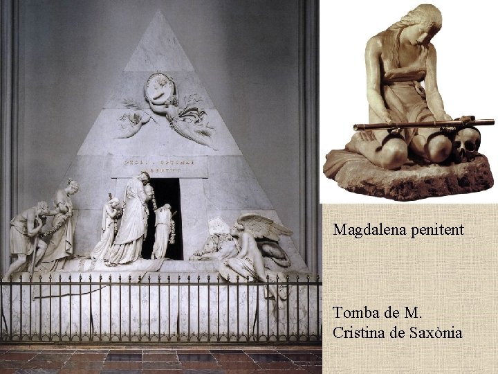 Magdalena penitent Tomba de M. Cristina de Saxònia 