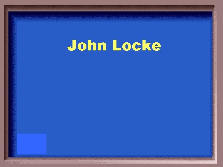 John Locke 