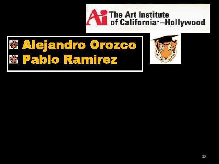 Alejandro Orozco Pablo Ramirez 26 Alejandro Orozco Pablo Ramirez 26