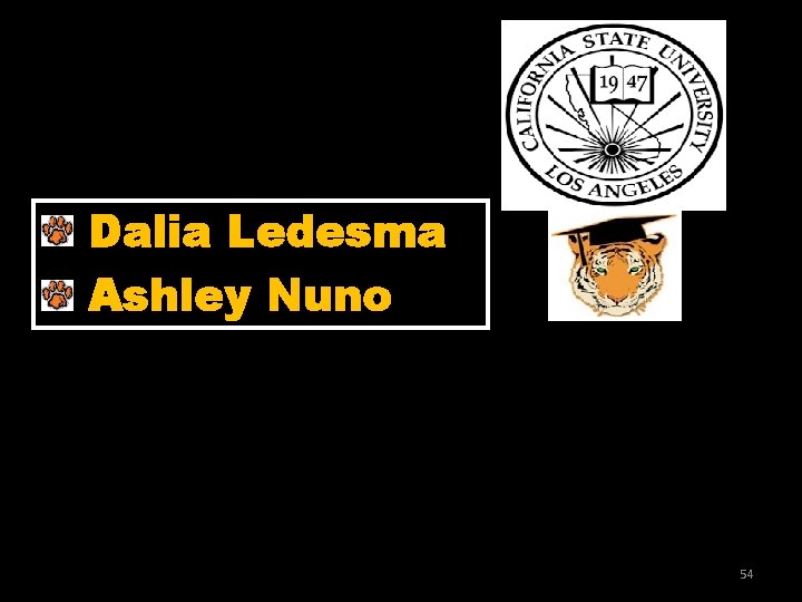 Dalia Ledesma Ashley Nuno 54 Dalia Ledesma Ashley Nuno 54