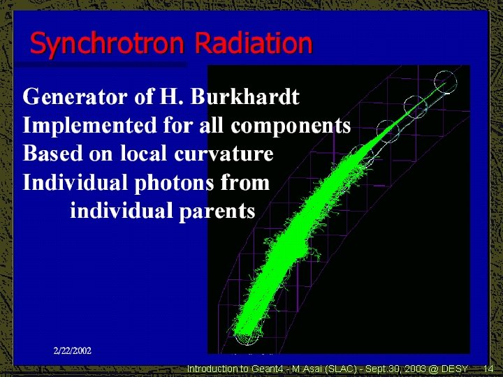 Introduction to Geant 4 - M. Asai (SLAC) - Sept. 30, 2003 @ DESY