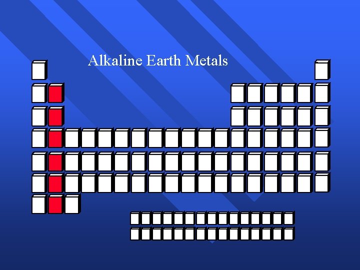 Alkaline Earth Metals 