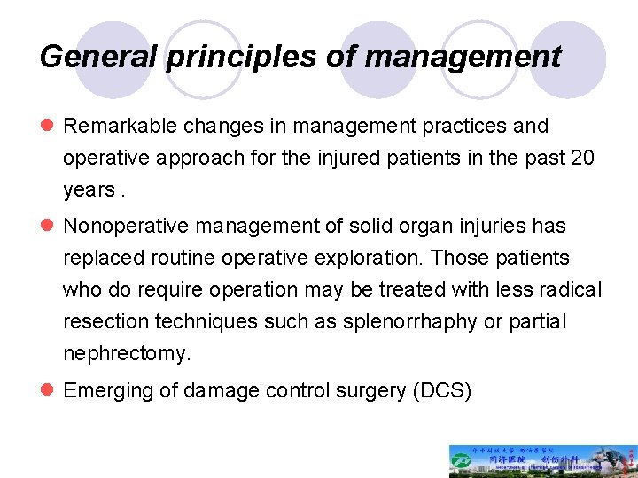 General principles of management l Remarkable changes in management practices and operative approach for