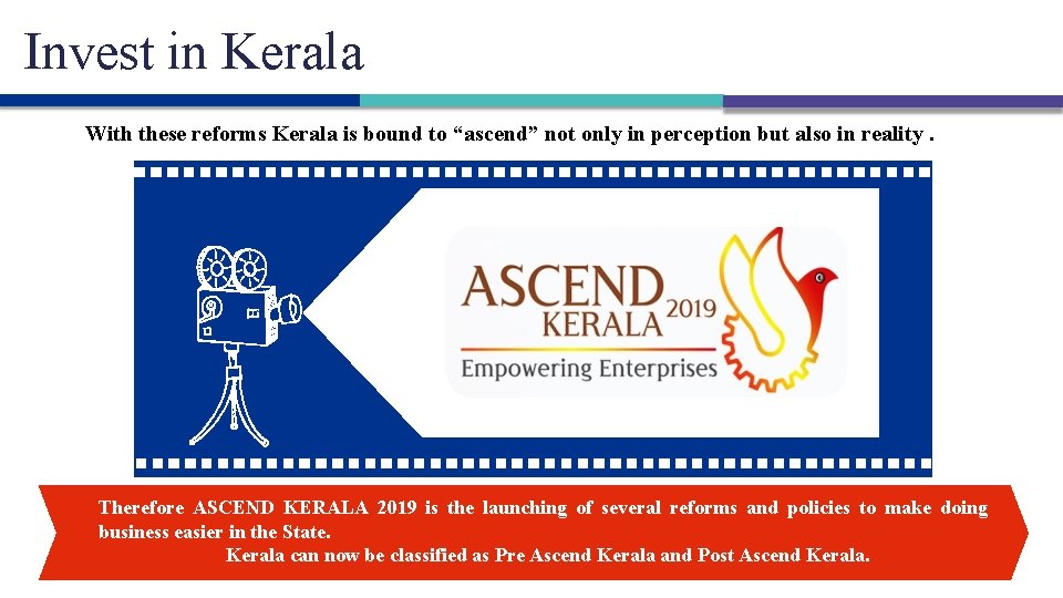 Invest in Kerala With these reforms Kerala is bound to “ascend” not only in