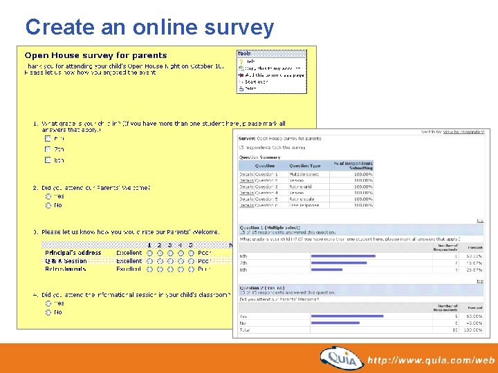 Create an online survey Create an online survey