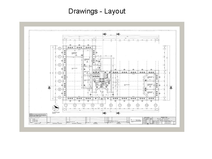 Drawings - Layout Drawings - Layout
