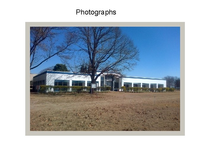 Photographs Photographs