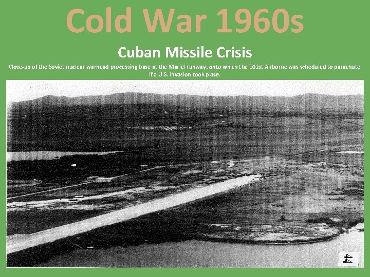 Cold War 1960 s Cuban Missile Crisis Close-up of the Soviet nuclear warhead processing