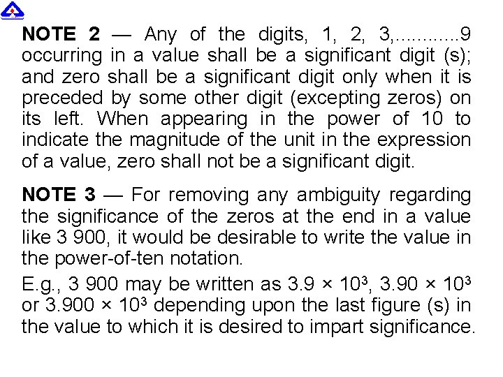 NOTE 2 — Any of the digits, 1, 2, 3, . . . 9