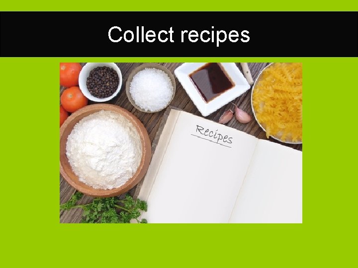 Collect recipes 