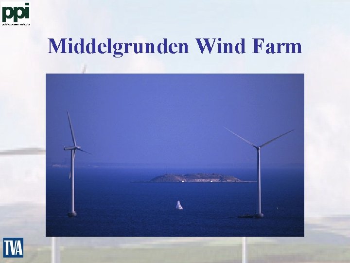 Middelgrunden Wind Farm 