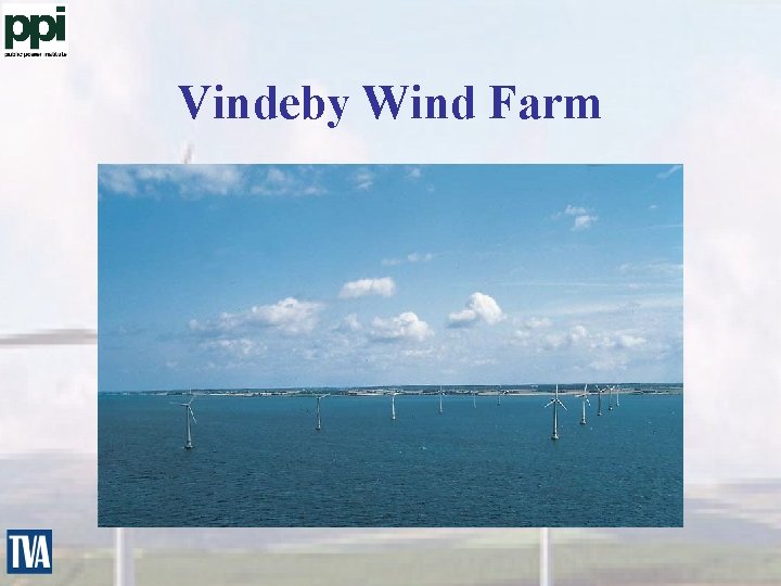 Vindeby Wind Farm 