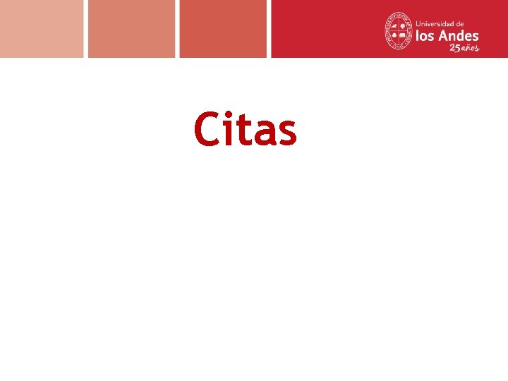 Citas 