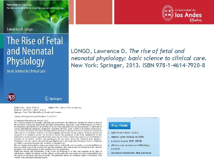 LONGO, Lawrence D. The rise of fetal and neonatal physiology: basic science to clinical