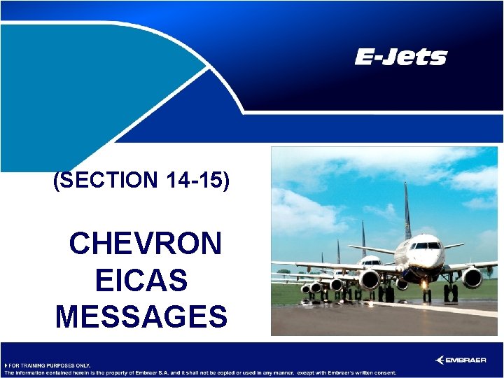 (SECTION 14 -15) CHEVRON EICAS MESSAGES 