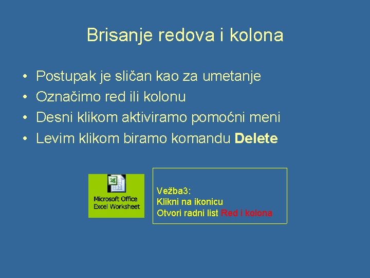 7 Grafikoni Excel 6 Sortira nje poda taka