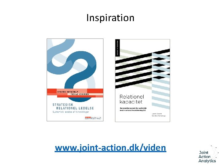 Inspiration www. joint-action. dk/viden 