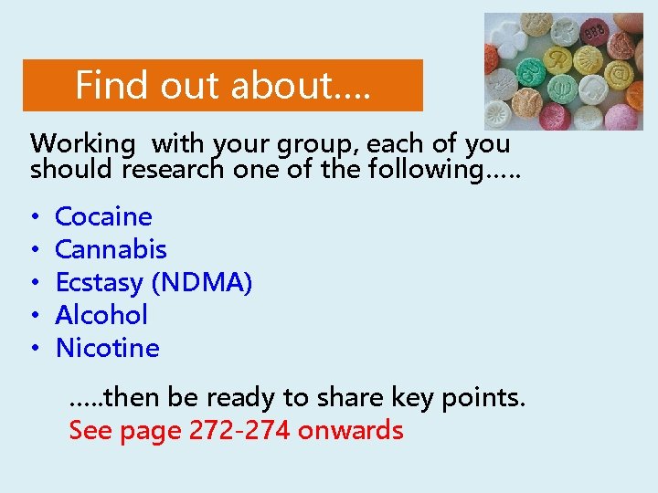 Find out about…. Working with your group, each of you should research one of Find out about…. Working with your group, each of you should research one of