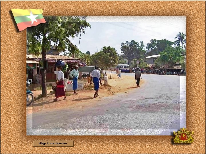 Village in rural Myanmar 