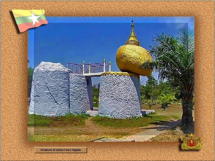 Miniature of Golden Rock Pagoda 