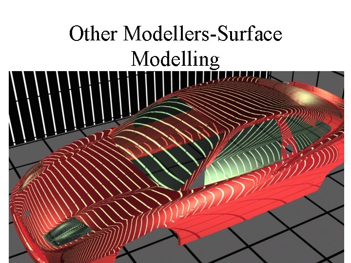 Other Modellers-Surface Modelling 