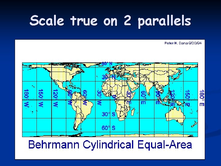 Scale true on 2 parallels 