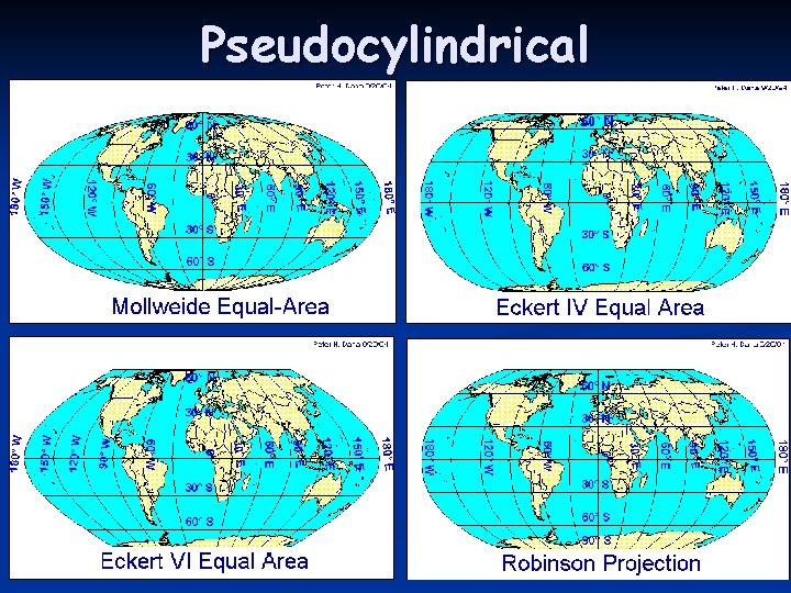 Pseudocylindrical 